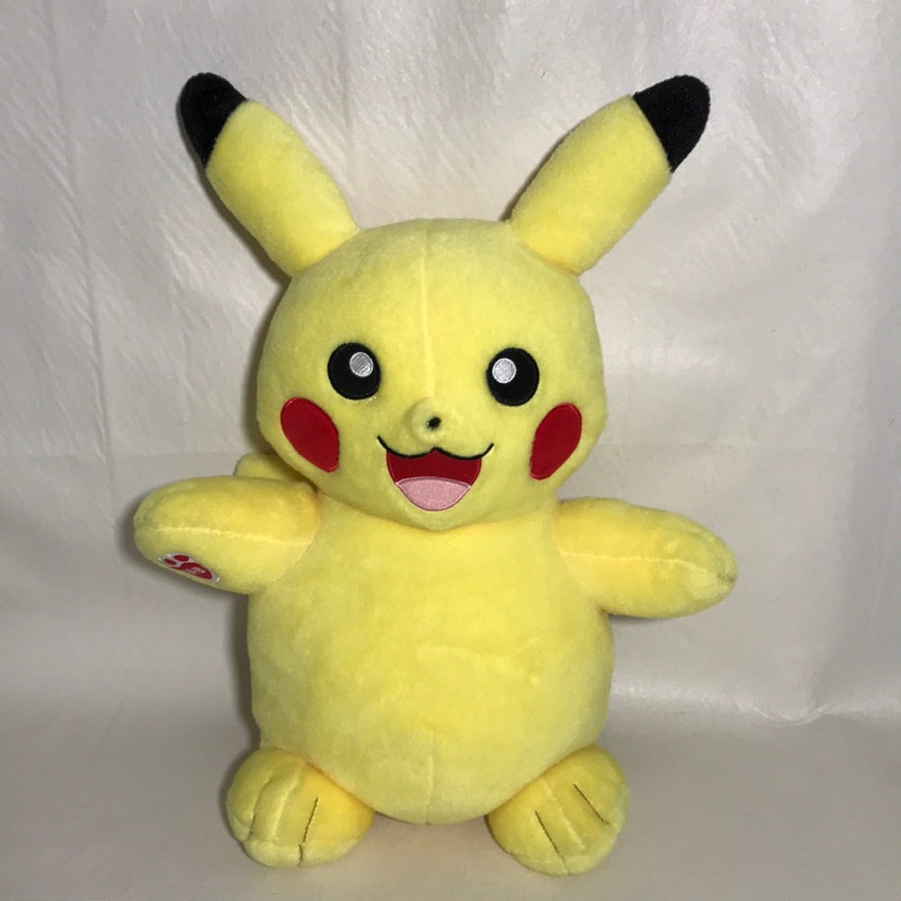 Build A Bear Pikachu Pokémon Toy Plush 17” Tall